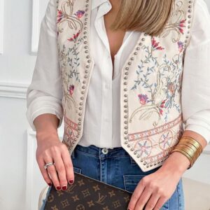 Gilet Brodé